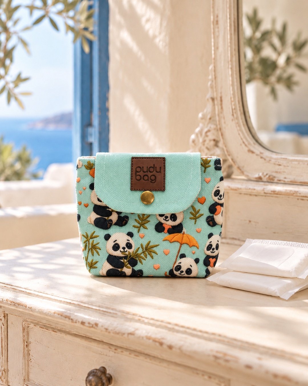 Panda Hijyenik Pedlik Kılıfı