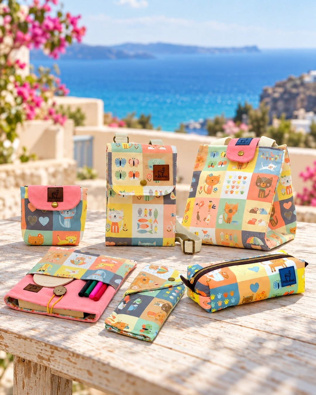Pastel Kediler Premium Set