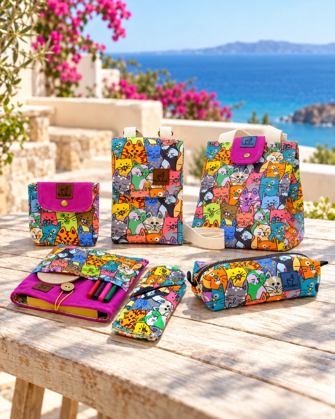 Renkli Kediler Premium Set